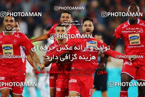 1409317, Tehran, Iran, Iran Pro League، Persian Gulf Cup، 2018-19 season، First Leg، Week 9، Persepolis 2 v ۱ Paykan on 2018/11/19 at Azadi Stadium