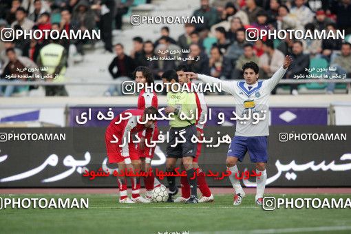 1316844, Tehran, Iran, Iran Pro League، Persian Gulf Cup، 2008-09 season، Second Leg، Week 20، Persepolis ۰ v 2 Malvan Bandar Anzali on 2008/12/30 at Azadi Stadium