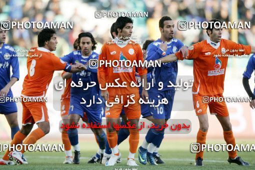 1317129, Tehran, Iran, Iran Pro League، Persian Gulf Cup، 2008-09 season، Second Leg، Week 21، Esteghlal 2 v ۱ Mes Kerman on 2009/01/03 at Azadi Stadium