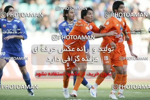 1317076, Tehran, Iran, Iran Pro League، Persian Gulf Cup، 2008-09 season، Second Leg، Week 21، Esteghlal 2 v ۱ Mes Kerman on 2009/01/03 at Azadi Stadium