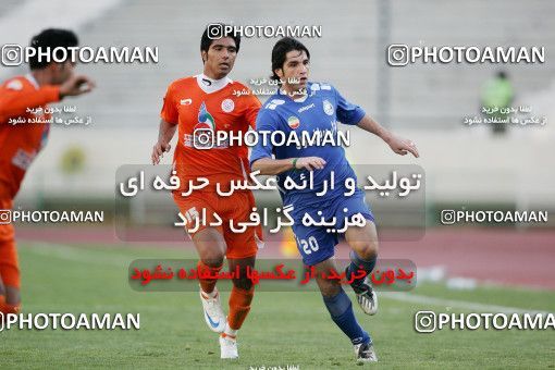 1317085, Tehran, Iran, Iran Pro League، Persian Gulf Cup، 2008-09 season، Second Leg، Week 21، Esteghlal 2 v ۱ Mes Kerman on 2009/01/03 at Azadi Stadium