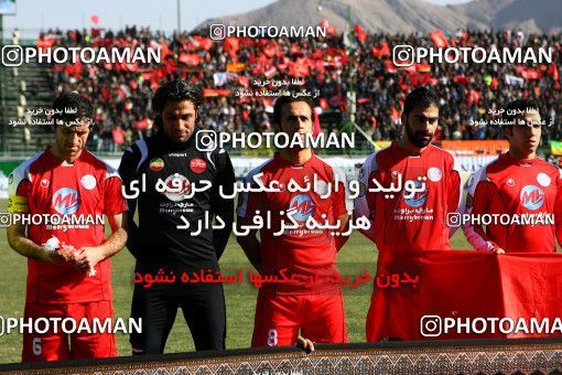 1319099, Isfahan,Fooladshahr, , لیگ برتر فوتبال ایران، Persian Gulf Cup، Week 21، Second Leg، Zob Ahan Esfahan 3 v 1 Persepolis on 2009/01/03 at Foolad Shahr Stadium