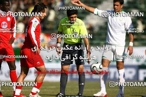 1318940, Isfahan,Fooladshahr, , لیگ برتر فوتبال ایران، Persian Gulf Cup، Week 21، Second Leg، Zob Ahan Esfahan 3 v 1 Persepolis on 2009/01/03 at Foolad Shahr Stadium