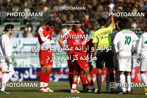 1319013, Isfahan,Fooladshahr, , لیگ برتر فوتبال ایران، Persian Gulf Cup، Week 21، Second Leg، Zob Ahan Esfahan 3 v 1 Persepolis on 2009/01/03 at Foolad Shahr Stadium