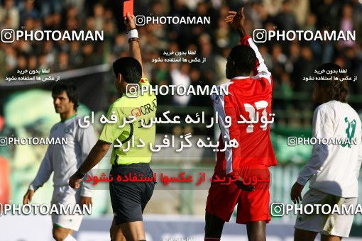 1319126, Isfahan,Fooladshahr, , Iran Pro League، Persian Gulf Cup، 2008-09 season، Second Leg، Week 21، Zob Ahan Esfahan 3 v ۱ Persepolis on 2009/01/03 at Foolad Shahr Stadium