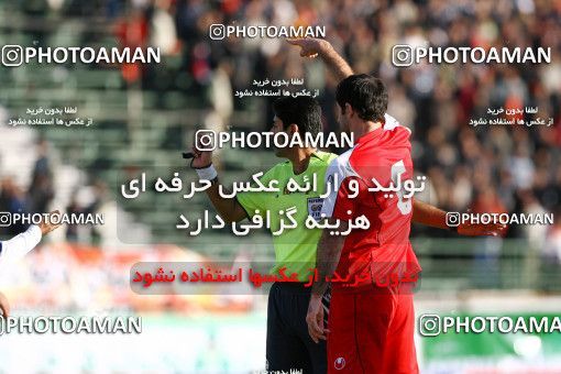 1319016, Isfahan,Fooladshahr, , لیگ برتر فوتبال ایران، Persian Gulf Cup، Week 21، Second Leg، Zob Ahan Esfahan 3 v 1 Persepolis on 2009/01/03 at Foolad Shahr Stadium