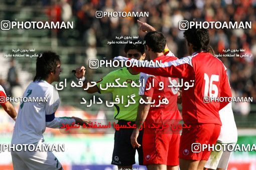 1318943, Isfahan,Fooladshahr, , Iran Pro League، Persian Gulf Cup، 2008-09 season، Second Leg، Week 21، Zob Ahan Esfahan 3 v ۱ Persepolis on 2009/01/03 at Foolad Shahr Stadium