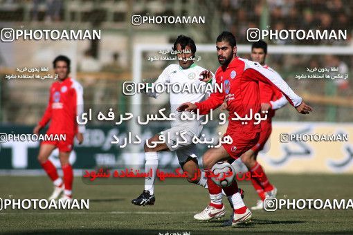 1317862, Isfahan,Fooladshahr, , لیگ برتر فوتبال ایران، Persian Gulf Cup، Week 21، Second Leg، Zob Ahan Esfahan 3 v 1 Persepolis on 2009/01/03 at Foolad Shahr Stadium