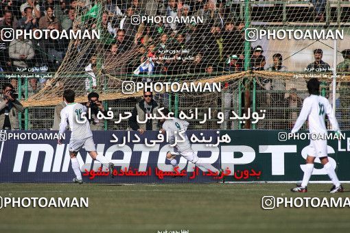 1317787, Isfahan,Fooladshahr, , لیگ برتر فوتبال ایران، Persian Gulf Cup، Week 21، Second Leg، Zob Ahan Esfahan 3 v 1 Persepolis on 2009/01/03 at Foolad Shahr Stadium