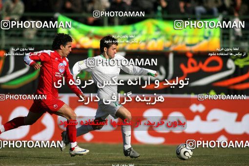 1317786, Isfahan,Fooladshahr, , Iran Pro League، Persian Gulf Cup، 2008-09 season، Second Leg، Week 21، Zob Ahan Esfahan 3 v ۱ Persepolis on 2009/01/03 at Foolad Shahr Stadium