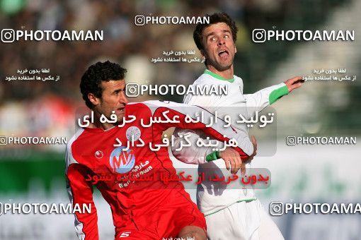 1317875, Isfahan,Fooladshahr, , لیگ برتر فوتبال ایران، Persian Gulf Cup، Week 21، Second Leg، Zob Ahan Esfahan 3 v 1 Persepolis on 2009/01/03 at Foolad Shahr Stadium