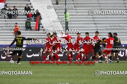 1318655, Tehran, , Iran Pro League، Persian Gulf Cup، 2008-09 season، Second Leg، Week 22، Persepolis ۱ v ۰ Foulad Khouzestan on 2009/01/16 at Azadi Stadium