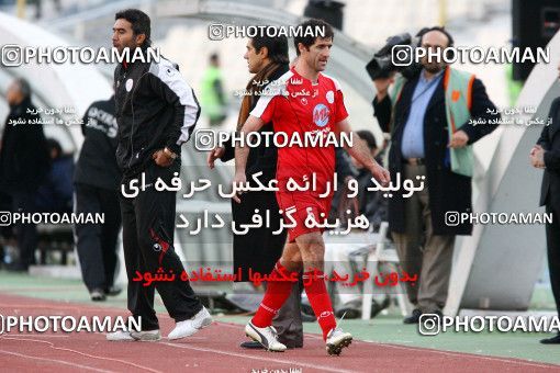 1318693, Tehran, , لیگ برتر فوتبال ایران، Persian Gulf Cup، Week 22، Second Leg، Persepolis 1 v 0 Foulad Khouzestan on 2009/01/16 at Azadi Stadium