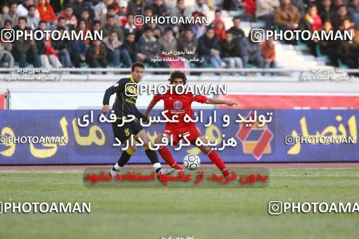 1318692, Tehran, , Iran Pro League، Persian Gulf Cup، 2008-09 season، Second Leg، Week 22، Persepolis ۱ v ۰ Foulad Khouzestan on 2009/01/16 at Azadi Stadium