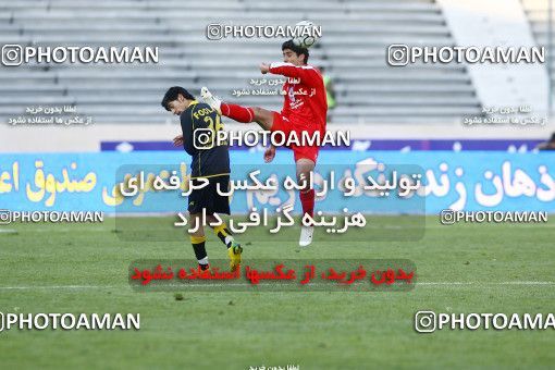 1318819, Tehran, , Iran Pro League، Persian Gulf Cup، 2008-09 season، Second Leg، Week 22، Persepolis ۱ v ۰ Foulad Khouzestan on 2009/01/16 at Azadi Stadium