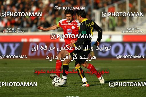 1318738, Tehran, , Iran Pro League، Persian Gulf Cup، 2008-09 season، Second Leg، Week 22، Persepolis ۱ v ۰ Foulad Khouzestan on 2009/01/16 at Azadi Stadium