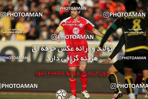 1317679, Tehran, , Iran Pro League، Persian Gulf Cup، 2008-09 season، Second Leg، Week 22، Persepolis ۱ v ۰ Foulad Khouzestan on 2009/01/16 at Azadi Stadium