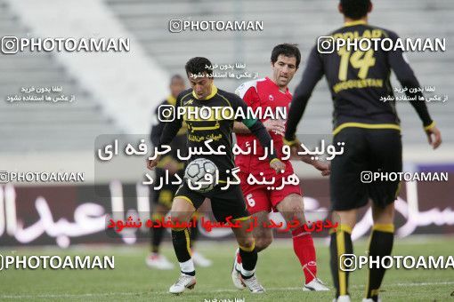 1317569, Tehran, , Iran Pro League، Persian Gulf Cup، 2008-09 season، Second Leg، Week 22، Persepolis ۱ v ۰ Foulad Khouzestan on 2009/01/16 at Azadi Stadium