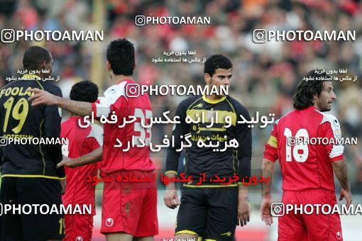 1317483, Tehran, , Iran Pro League، Persian Gulf Cup، 2008-09 season، Second Leg، Week 22، Persepolis ۱ v ۰ Foulad Khouzestan on 2009/01/16 at Azadi Stadium