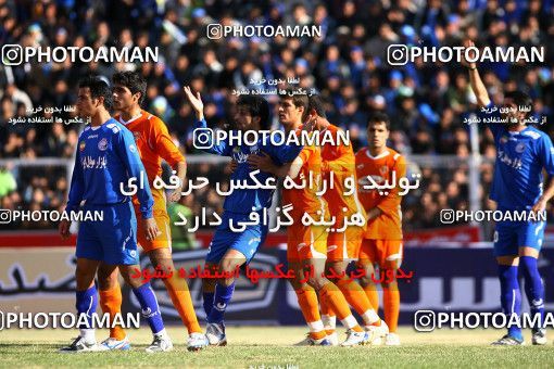 1317438, Shiraz, , Iran Pro League، Persian Gulf Cup، 2008-09 season، Second Leg، Week 22، Bargh Shiraz ۱ v 4 Esteghlal on 2009/01/17 at Hafezieh Stadium