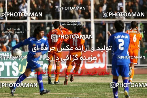 1317402, Shiraz, , Iran Pro League، Persian Gulf Cup، 2008-09 season، Second Leg، Week 22، Bargh Shiraz ۱ v 4 Esteghlal on 2009/01/17 at Hafezieh Stadium