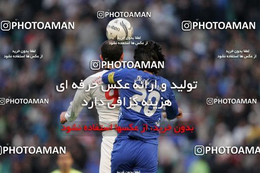 1318572, Tehran, Iran, Iran Pro League، Persian Gulf Cup، 2008-09 season، Second Leg، Week 23، Esteghlal 2 v ۱ Saba Qom on 2009/01/23 at Azadi Stadium