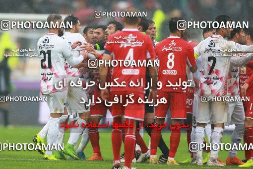 1321006, Tehran, , Iran Pro League، Persian Gulf Cup، 2018-19 season، First Leg، Week 13، Persepolis ۰ v ۰ Tractor S.C. on 2018/11/25 at Azadi Stadium