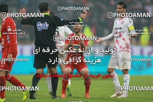 1321183, Tehran, , Iran Pro League، Persian Gulf Cup، 2018-19 season، First Leg، Week 13، Persepolis ۰ v ۰ Tractor S.C. on 2018/11/25 at Azadi Stadium