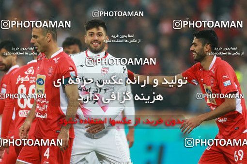 1321078, Tehran, , Iran Pro League، Persian Gulf Cup، 2018-19 season، First Leg، Week 13، Persepolis ۰ v ۰ Tractor S.C. on 2018/11/25 at Azadi Stadium