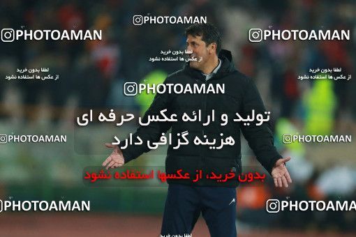 1321675, Tehran, , Iran Pro League، Persian Gulf Cup، 2018-19 season، First Leg، Week 13، Persepolis ۰ v ۰ Tractor S.C. on 2018/11/25 at Azadi Stadium