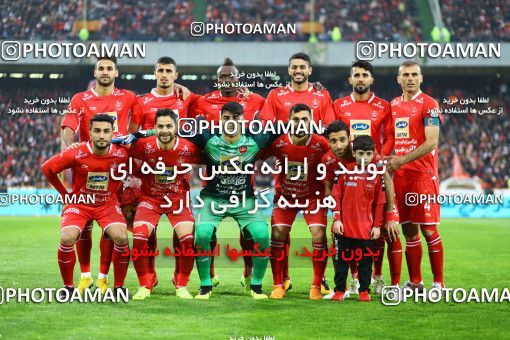 1321271, Tehran, , Iran Pro League، Persian Gulf Cup، 2018-19 season، First Leg، Week 13، Persepolis ۰ v ۰ Tractor S.C. on 2018/11/25 at Azadi Stadium