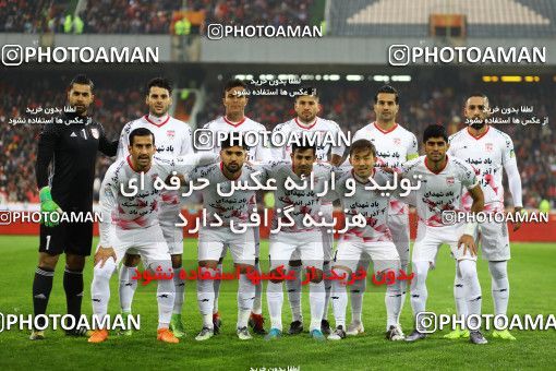 1321295, Tehran, , Iran Pro League، Persian Gulf Cup، 2018-19 season، First Leg، Week 13، Persepolis ۰ v ۰ Tractor S.C. on 2018/11/25 at Azadi Stadium