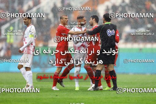 1321328, Tehran, , Iran Pro League، Persian Gulf Cup، 2018-19 season، First Leg، Week 13، Persepolis ۰ v ۰ Tractor S.C. on 2018/11/25 at Azadi Stadium