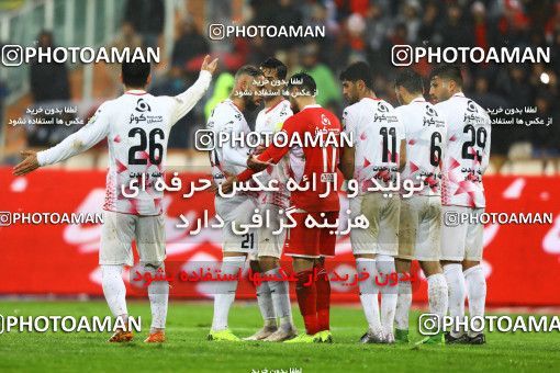 1321307, Tehran, , Iran Pro League، Persian Gulf Cup، 2018-19 season، First Leg، Week 13، Persepolis ۰ v ۰ Tractor S.C. on 2018/11/25 at Azadi Stadium