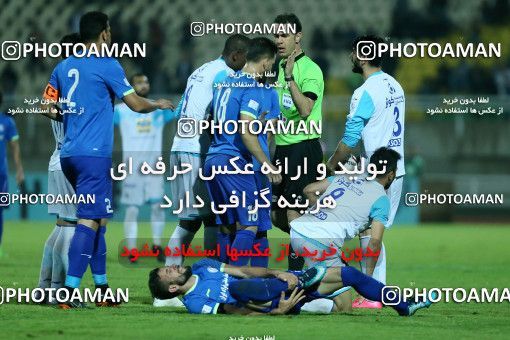 1331680, Ahvaz, , Iran Pro League، Persian Gulf Cup، 2018-19 season، First Leg، Week 13، Esteghlal Khouzestan ۰ v ۱ Esteghlal on 2018/11/25 at Ahvaz Ghadir Stadium