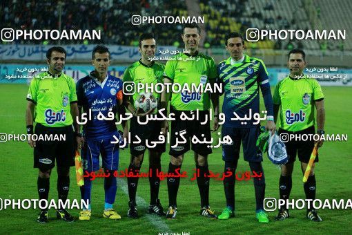 1321948, Ahvaz, , Iran Pro League، Persian Gulf Cup، 2018-19 season، First Leg، Week 13، Esteghlal Khouzestan ۰ v ۱ Esteghlal on 2018/11/25 at Ahvaz Ghadir Stadium