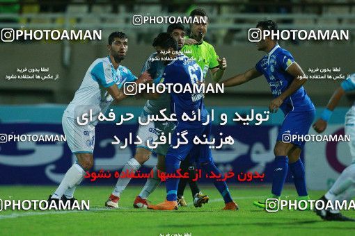 1322002, Ahvaz, , Iran Pro League، Persian Gulf Cup، 2018-19 season، First Leg، Week 13، Esteghlal Khouzestan ۰ v ۱ Esteghlal on 2018/11/25 at Ahvaz Ghadir Stadium