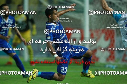 1322079, Ahvaz, , Iran Pro League، Persian Gulf Cup، 2018-19 season، First Leg، Week 13، Esteghlal Khouzestan ۰ v ۱ Esteghlal on 2018/11/25 at Ahvaz Ghadir Stadium