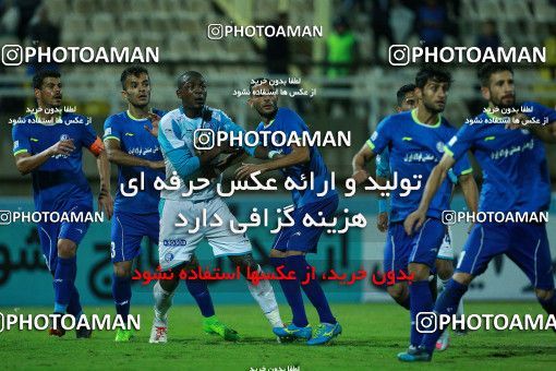 1322055, Ahvaz, , Iran Pro League، Persian Gulf Cup، 2018-19 season، First Leg، Week 13، Esteghlal Khouzestan ۰ v ۱ Esteghlal on 2018/11/25 at Ahvaz Ghadir Stadium