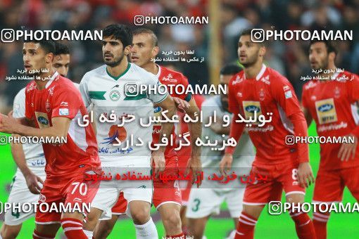 1330859, Tehran, Iran, Iran Pro League، Persian Gulf Cup، 2018-19 season، First Leg، Week 11، Persepolis ۱ v ۰ Zob Ahan Esfahan on 2018/12/04 at Azadi Stadium