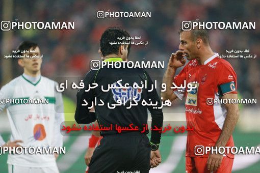 1330752, Tehran, Iran, Iran Pro League، Persian Gulf Cup، 2018-19 season، First Leg، Week 11، Persepolis ۱ v ۰ Zob Ahan Esfahan on 2018/12/04 at Azadi Stadium