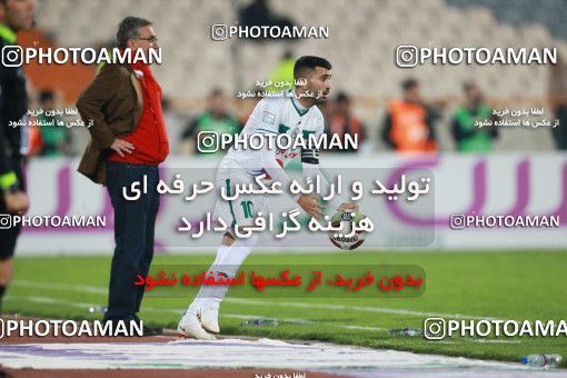 1330892, Tehran, Iran, Iran Pro League، Persian Gulf Cup، 2018-19 season، First Leg، Week 11، Persepolis ۱ v ۰ Zob Ahan Esfahan on 2018/12/04 at Azadi Stadium