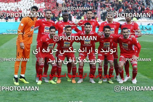 1409281, Tehran, Iran, Iran Pro League، Persian Gulf Cup، 2018-19 season، First Leg، Week 11، Persepolis ۱ v ۰ Zob Ahan Esfahan on 2018/12/04 at Azadi Stadium