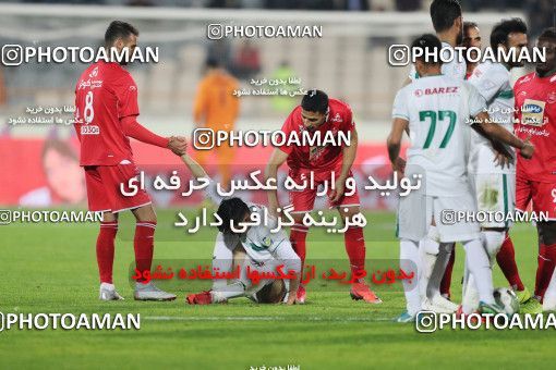 1409247, Tehran, Iran, Iran Pro League، Persian Gulf Cup، 2018-19 season، First Leg، Week 11، Persepolis ۱ v ۰ Zob Ahan Esfahan on 2018/12/04 at Azadi Stadium