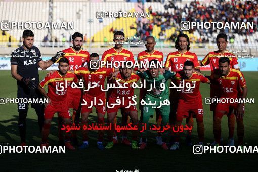 1331474, Ahvaz, , Iran Pro League، Persian Gulf Cup، 2018-19 season، First Leg، Week 14، Foulad Khouzestan ۱ v ۱ Zob Ahan Esfahan on 2018/11/28 at Ahvaz Ghadir Stadium