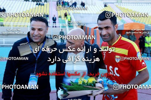 1331763, Ahvaz, , Iran Pro League، Persian Gulf Cup، 2018-19 season، First Leg، Week 14، Foulad Khouzestan ۱ v ۱ Zob Ahan Esfahan on 2018/11/28 at Ahvaz Ghadir Stadium