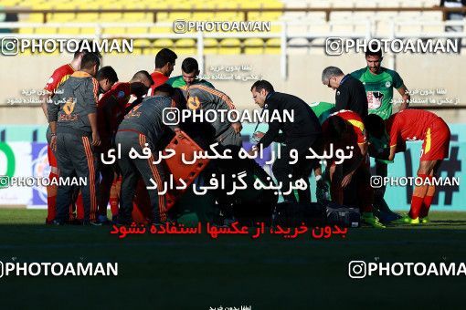 1331859, Ahvaz, , Iran Pro League، Persian Gulf Cup، 2018-19 season، First Leg، Week 14، Foulad Khouzestan ۱ v ۱ Zob Ahan Esfahan on 2018/11/28 at Ahvaz Ghadir Stadium