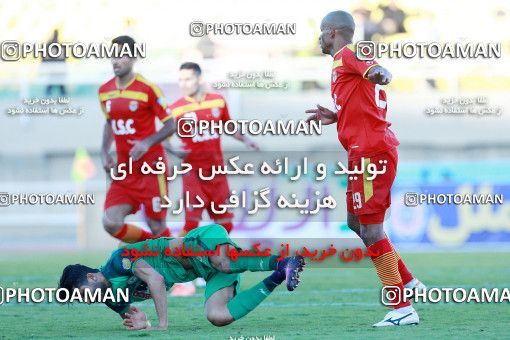 1331854, Ahvaz, , Iran Pro League، Persian Gulf Cup، 2018-19 season، First Leg، Week 14، Foulad Khouzestan ۱ v ۱ Zob Ahan Esfahan on 2018/11/28 at Ahvaz Ghadir Stadium