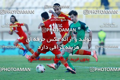 1331842, Ahvaz, , Iran Pro League، Persian Gulf Cup، 2018-19 season، First Leg، Week 14، Foulad Khouzestan ۱ v ۱ Zob Ahan Esfahan on 2018/11/28 at Ahvaz Ghadir Stadium