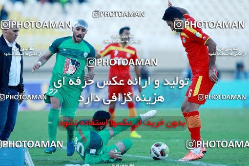 1331867, Ahvaz, , Iran Pro League، Persian Gulf Cup، 2018-19 season، First Leg، Week 14، Foulad Khouzestan ۱ v ۱ Zob Ahan Esfahan on 2018/11/28 at Ahvaz Ghadir Stadium